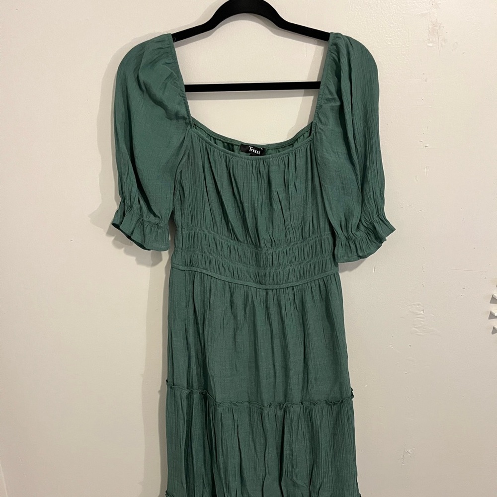 Teal Long Dress